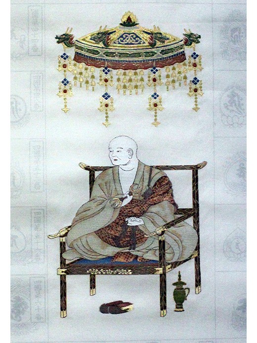 彩色天蓋弘法大師